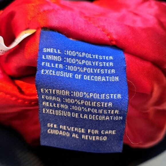 Boston Red Sox women's size Medium fleece jacket with quilted lining & hood - Picture 5 of 5